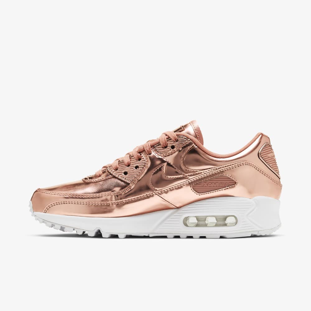 Air max 90 on sale rose gold womens